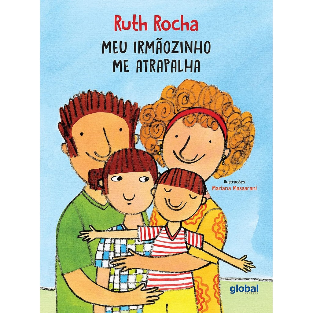 Livro Infantil Meu irmãozinho me atrapalha | Ruth Rocha - Novo | Shopee ...