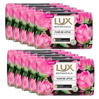 Kit Sabonete Lux Botanicals Flor De Lótus 85g 10 Unidades