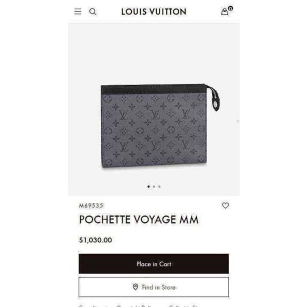 Louis Vuitton M69535 Pochette Voyage