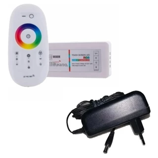 Comando Led Piscina Modulo Rgb Controle Touch + Fonte 2amp