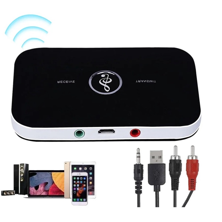 Receptor Transmissor De Áudio Bluetooth usb p2 macho rca