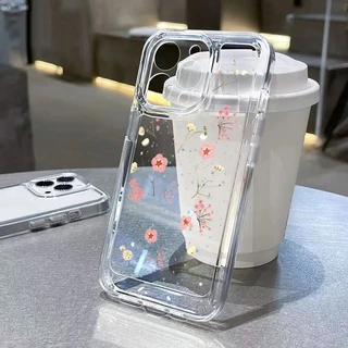Elegante Estojo De Telefone Macio Transparente Para Samsung Galaxy S23 S20 S21 FE S24 S22 S21 S20 Ultra Plus Nota 20 Capa