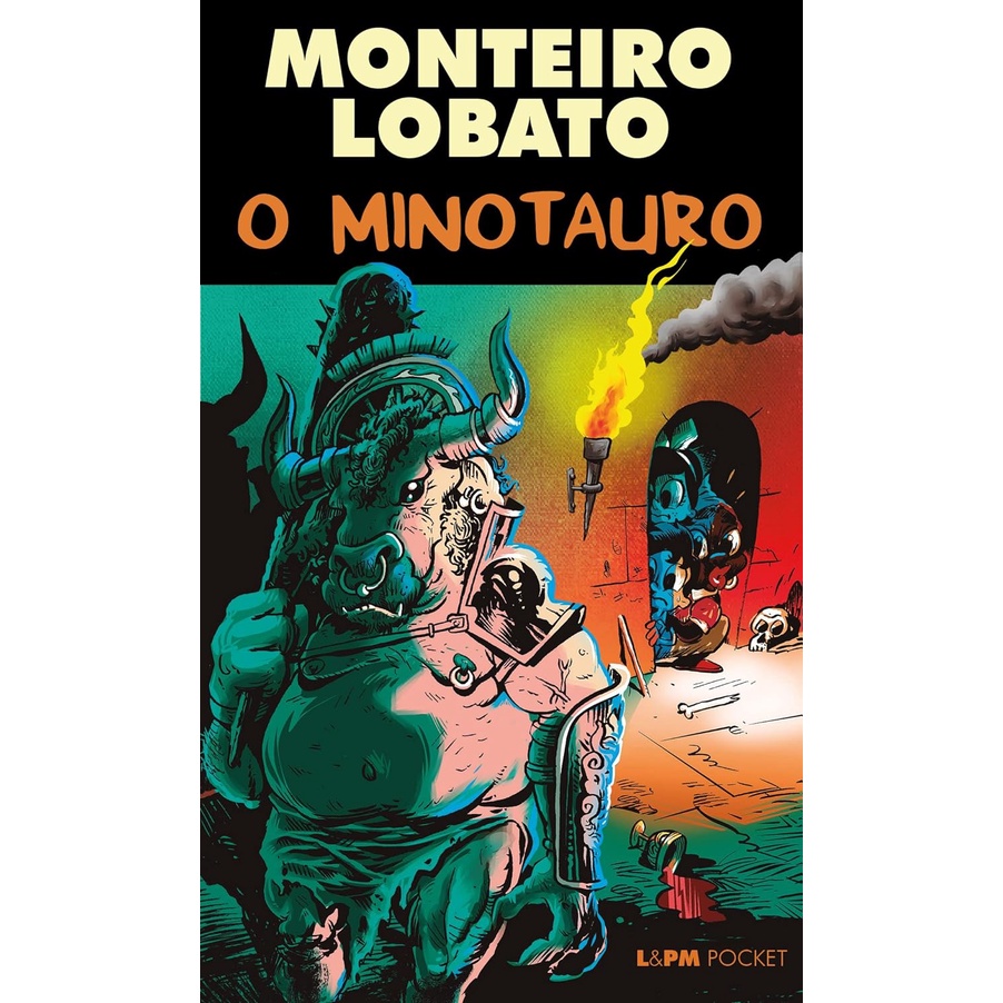 O Minotauro (livro de bolso) de Monteiro Lobato | Shopee Brasil