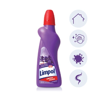 Limpador Limpeza Pesada Lavanda Limpol 500Ml Bombril