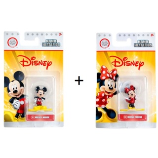 Kit Coleção Disney Nano Metalfigs Mickey DS1 + Minnie DS2