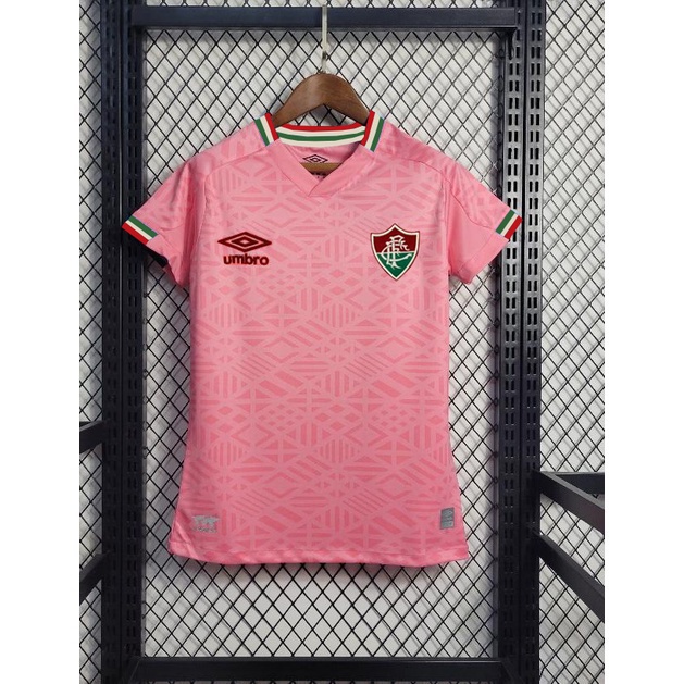 2022 2023 Qualidade 22/23 Camisa De Futebol Feminino Tailandês Fluminense Rosa