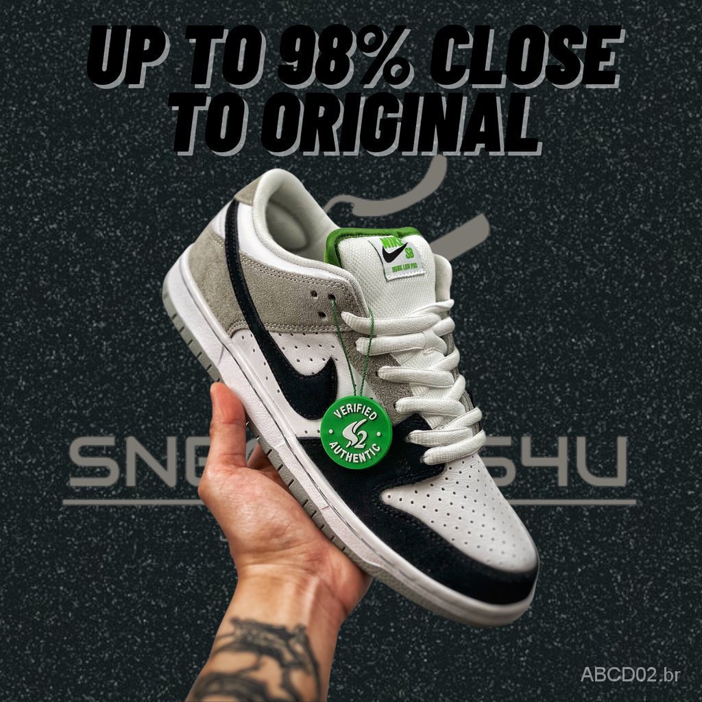 NK SB [NKe Dunk Low Pro "cloro" Low Gang Lazer Shoes