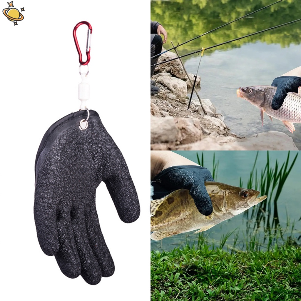 Luvas De Pesca Top Fishing , Não Deslizantes Lilybady Non-Slip Catching  Gloves from Puncture Scrapes Com Liberação Magnética YKT