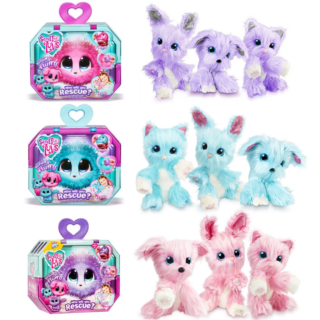 Scruff A Luvs Explosão Surpresa De Pelúcia Brinquedo Para Crianças Presente Para Desenvolp Uma Cor Da Caixa De Banho