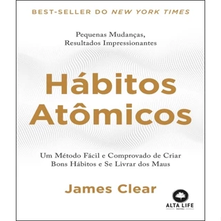 HABITOS ATOMICOS   UM METODO FACIL E COMPROVADO DE CRIAR BONS HABITOS E SE LIVRAR DOS MAUS em Oferta na Shopee