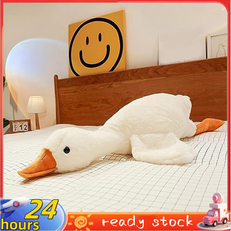 Almofada De Pelúcia De Pato De Ganso Branco Fofo , Abraço Super Macia Cisne