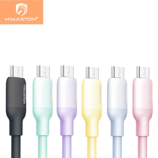 H'maston SJX14 Cabo Carrega Macaron Usb Dados Turbo Celular V8/ tipo c/ ios 1Metros