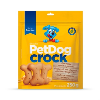 Biscoito para Cães PetDog Crock 250g