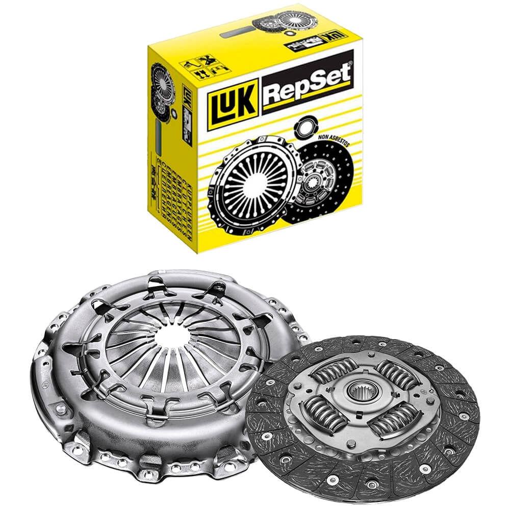 Kit Embreagem Ford Fiesta 1.0 1.6 8v 2000 A 2014 Luk