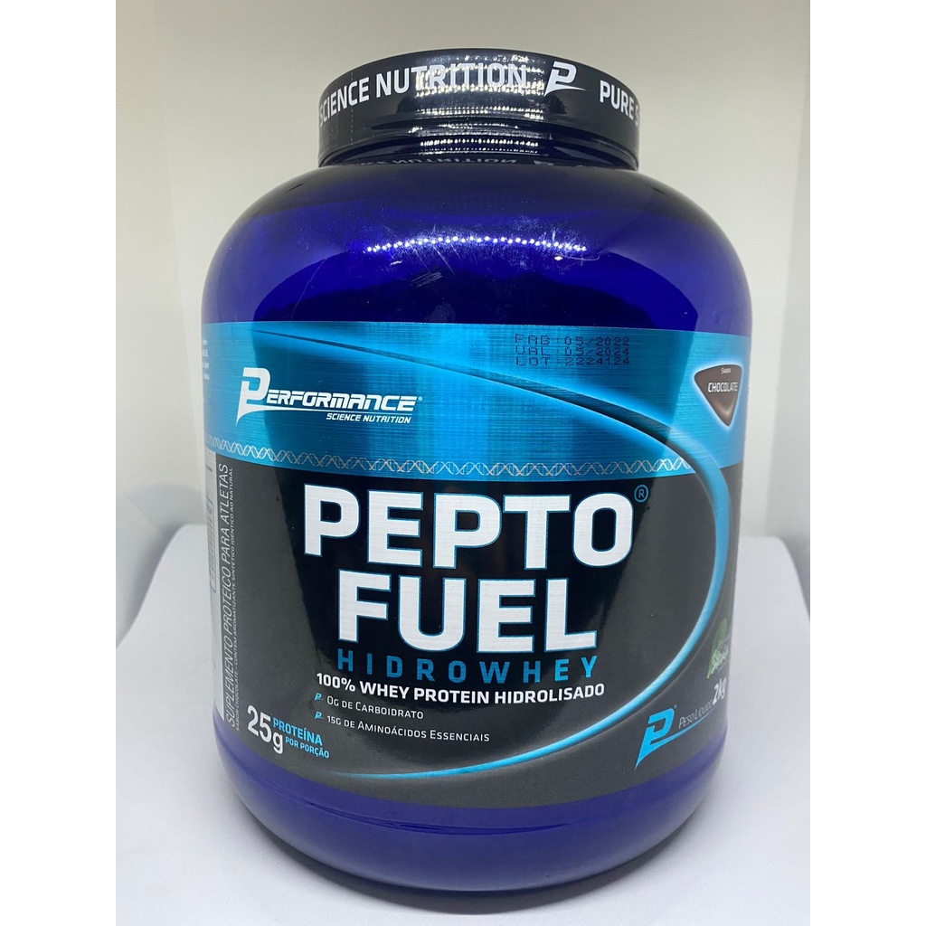 Pepto Fuel Whey Hidrolisado 2kg Chocolate Performance