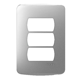 Placa Suporte 4x2 3pontos Aluminio Miluz