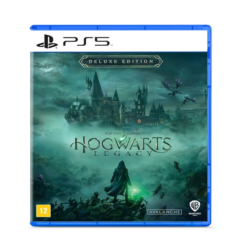 Hogwarts Legacy Deluxe Edition - PlayStation 5 em Promoção na Shopee Brasil  2023