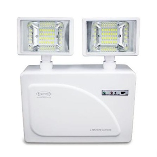 Luminária de Emergência com 2 Faróis e 56 Leds Bivolt Segurimax