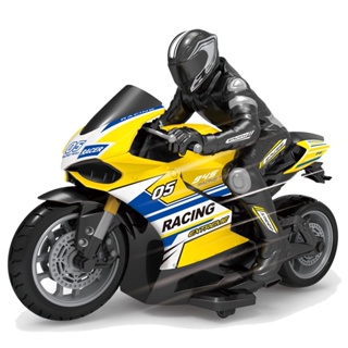 Kit 4 Motos Racing 22 cm c/ Pneu de Borracha Roma Brinquedos em