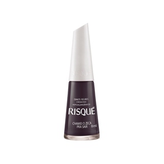 Esmalte Risqué Escuro Chamei Zeca Pra Sair