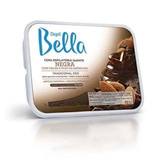 Cera Depilatória Depil Bella Negra 1000g