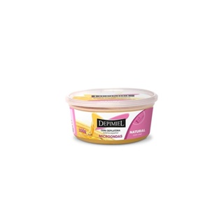 Cera Depilatória De Microondas Depimiel Natural 200g