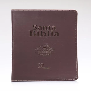 Santa Biblia | Reina Valera Tradicional | Letra Gigante | Luxo | Lisa Marrom
