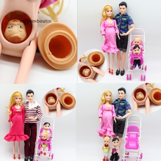 Moda presentes de natal crianças brinquedos boneca grávida  mãe/papai/menina/bebê scooter 6 pessoa família casal combinação para barbie  jogo - AliExpress