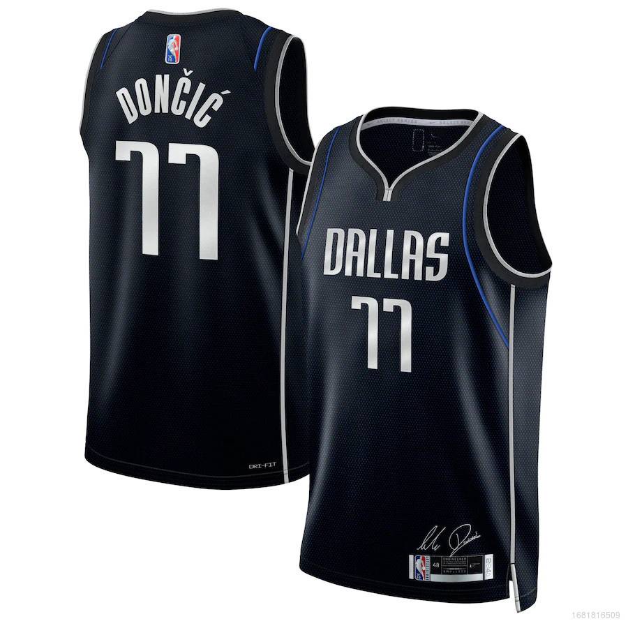 2022-2023 Nba Jersey Mavericks Best Rookie No . 77 Doncic Camisa De Basquete Colete Esportivo City Edition Plus size