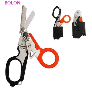 BOLONI Tesoura Multifuncional Martelo De Segurança Ferramenta Criativa De Sobrevivência Ao Ar Livre Ferramentas Combinadas Alicate De Resposta De Emergência