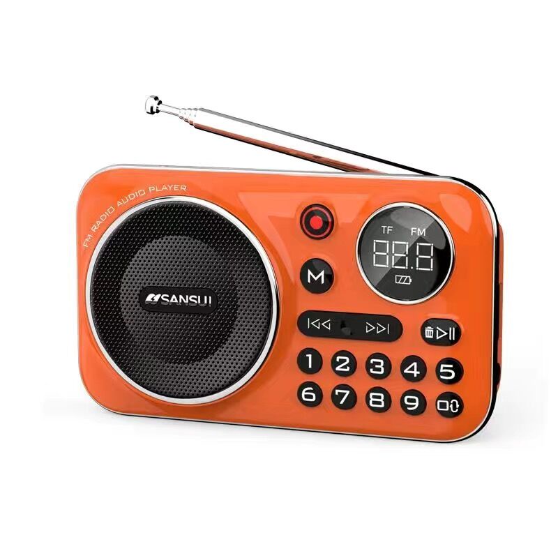 SANSUI F21 Altifalantes Bluetooth Mini Rádio FM Portátil Sem Fio