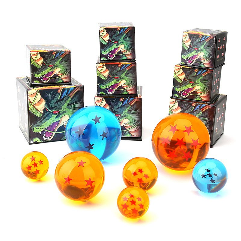 Conjunto Completo Esferas do Dragão Dragon Ball Z - Dragon Balls Collector  Set - Abysse - Geek Fanaticos