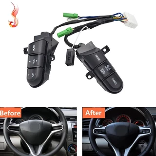 Com Botões De Mudança De Direção Pás Para Honda 2008-2013 Fit 2009-2014 City 2006-2011 Civic
