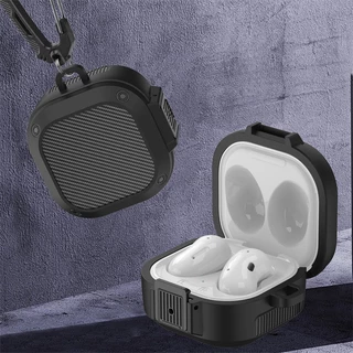Para Buds 2/Live/Pro/2 FE Capa Dura Armadura Anti-Queda De Fone De Ouvido TPU Macia Samsung Earbuds Protetora Multicolor