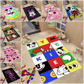 Personagens Da Disney Mickey Mouse Minnie Tapete De Cama Sofá De Cabeceira Banho Absorvente E Antiderrapante Chão Personalizado p86