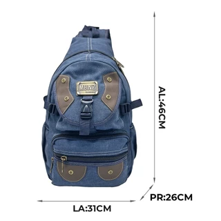 Mochila de Lona Transversal - LukaSports