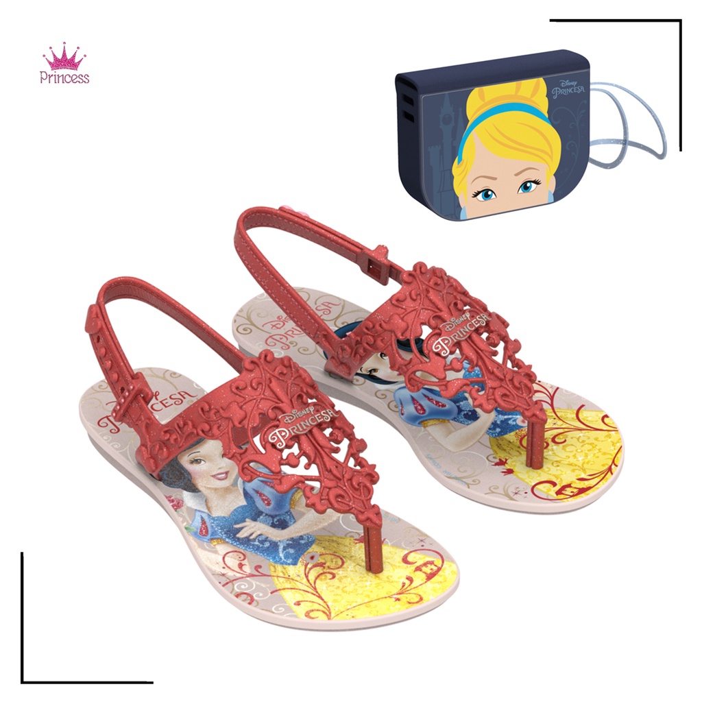 Sandália Grendene Princesa Leve Confortável Shopee Brasil