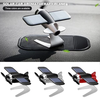 Avião Solar Criativo Decoração De Carros Para Homens Acessórios De Interiores Desktop Ornamento Presente Mulher , Homem , Entusiasta