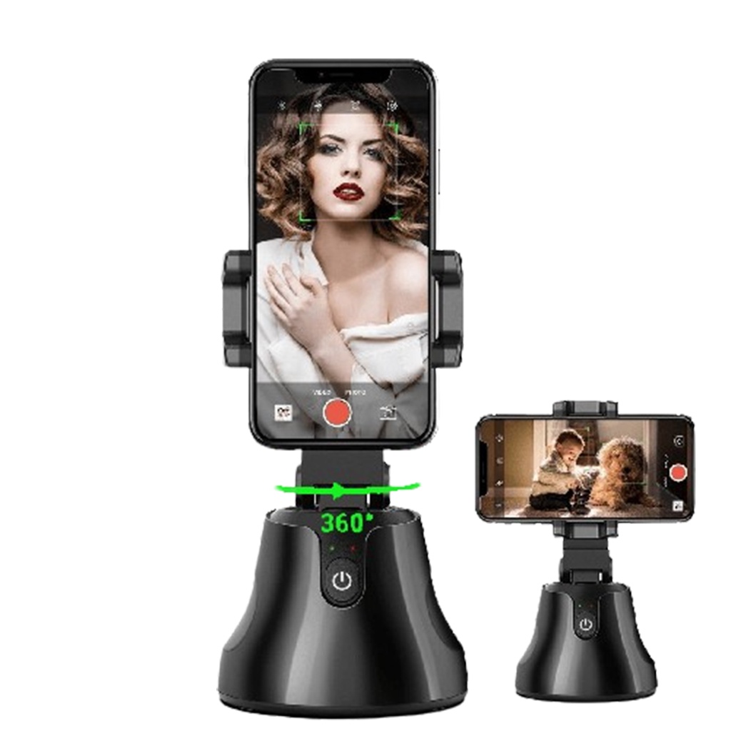 Suporte de Mesa Celular Giro Manual 360º Inclin. 37º c/ botão Fidget Toy