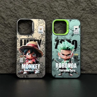 Capa Para Telefone Samsung Galaxy A05 A54 S22 S23 S24 Ultra Plus S23FE Anime One Piece Nika Luffy Zoro Dura À Prova De Choque