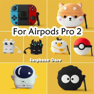 【 imamura 】 For Airpods Pro 2 Case Cartoon Creative Silicone Soft Capa Da Caixa Do Fone De Ouvido