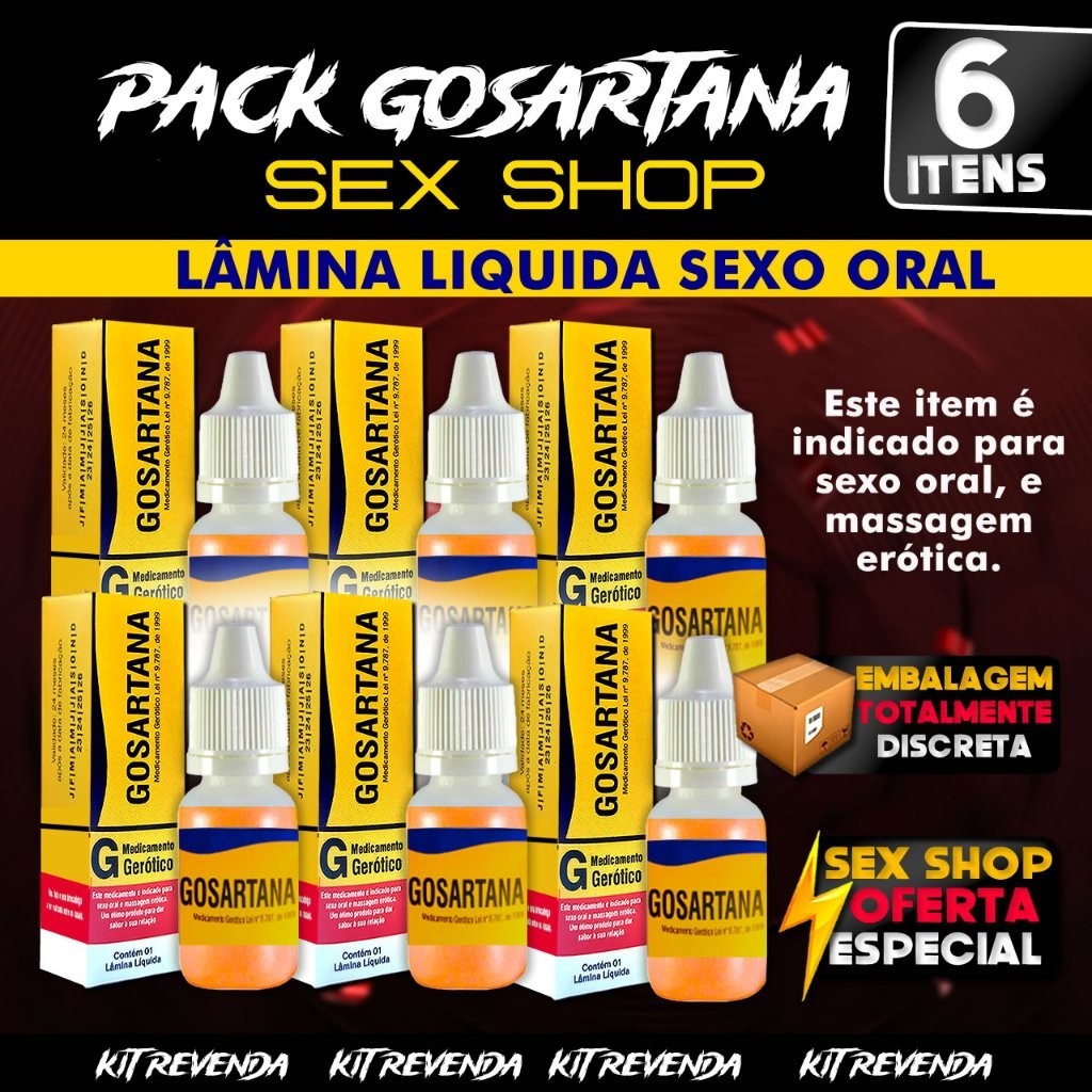 Kit erótico 6 itens Gosartana Lâmina Liquida Bucal Para Sexo Oral Produto  Erotico Sex - Bala Erotica do beijo sexi | Shopee Brasil