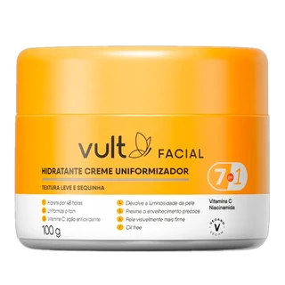 Creme Hidratante Facial Vult Uniformizador 100g