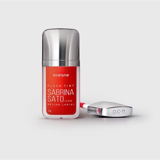 Brilho Labial Magenta Sabrina Sato By Océane - Flush Tint Icon 7g