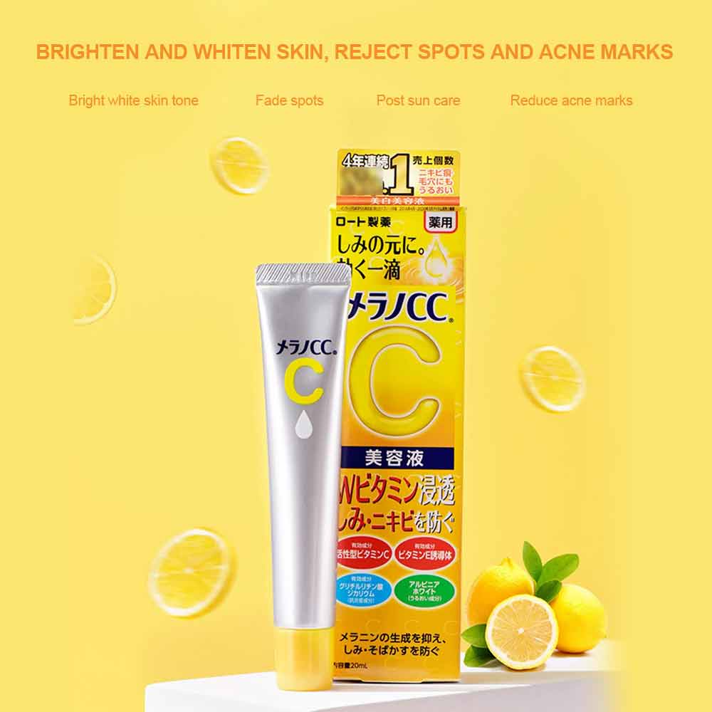 Rohto Melano Cc Intensive Anti Spot Essence 20ml Shopee Brasil