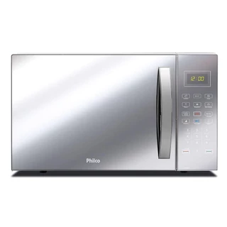 Micro-Ondas Philco 34 Litros Branco/Espelhado 127V PMO34EB