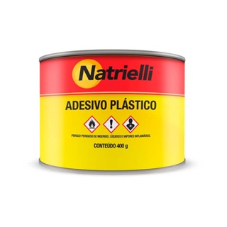 Adesivo plástico branco Natrielli