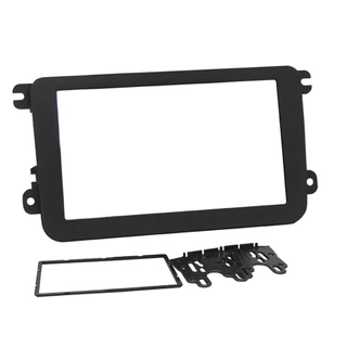 Moldura Central Painel 2Din VW Jetta/Amarok/Fusca 2012 Em Diante Tiguan 2007/2010 Gol E Saveiro G7-G8 Passat e Variant