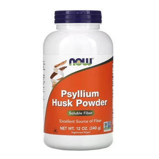 Pó de Casca de Psyllium 340g Now Foods Psyllium Husk Powder