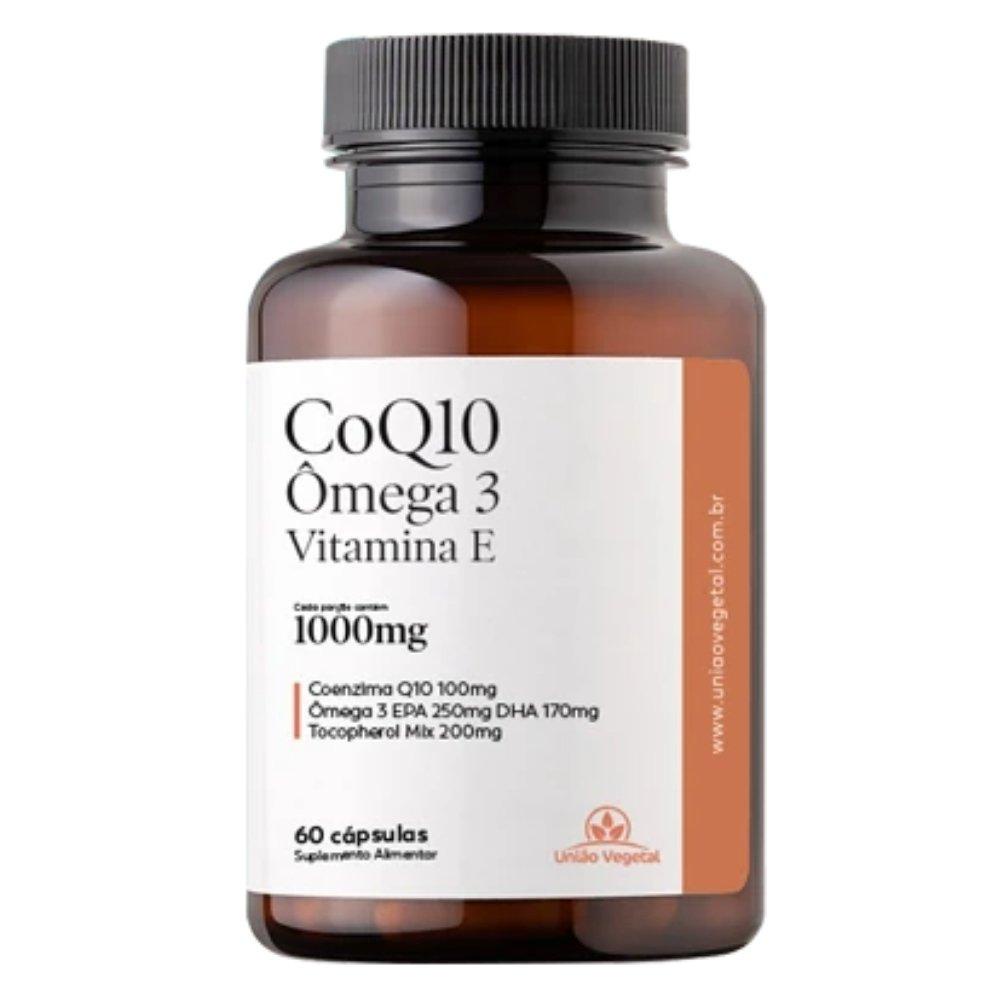 COQ10 OMEGA 3 VITAMINA E COENZIMA Q10 60 CAP